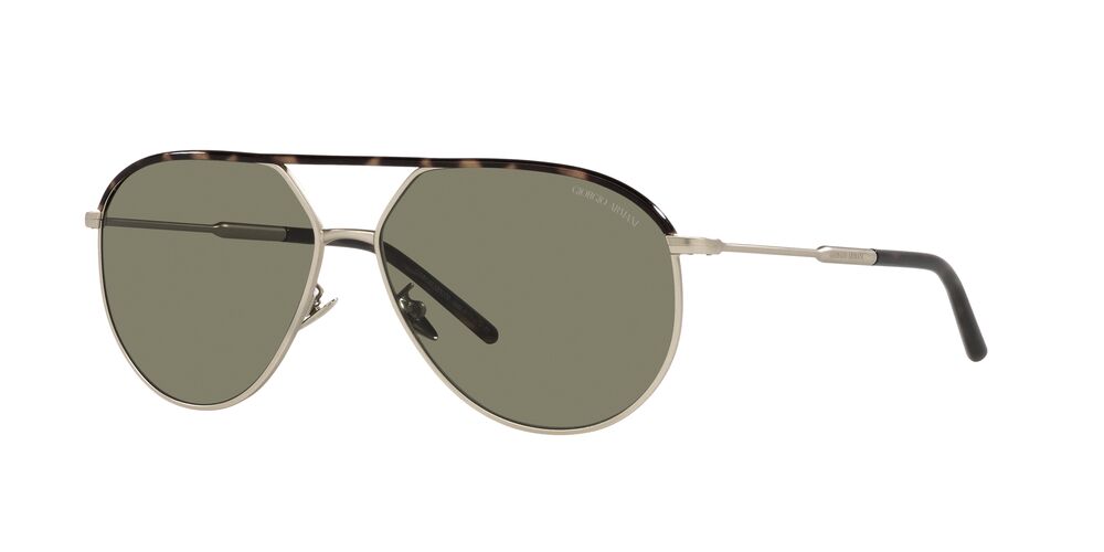 Anteojos De Sol Giorgio Armani AR6120J Verde/Dorado