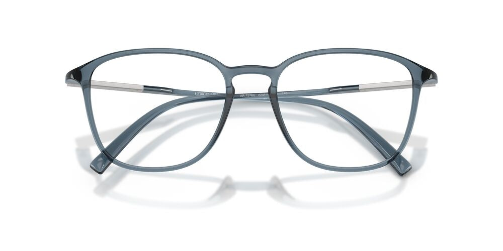 Anteojos Ópticos Giorgio Armani AR7276U Transparent Blue Azul