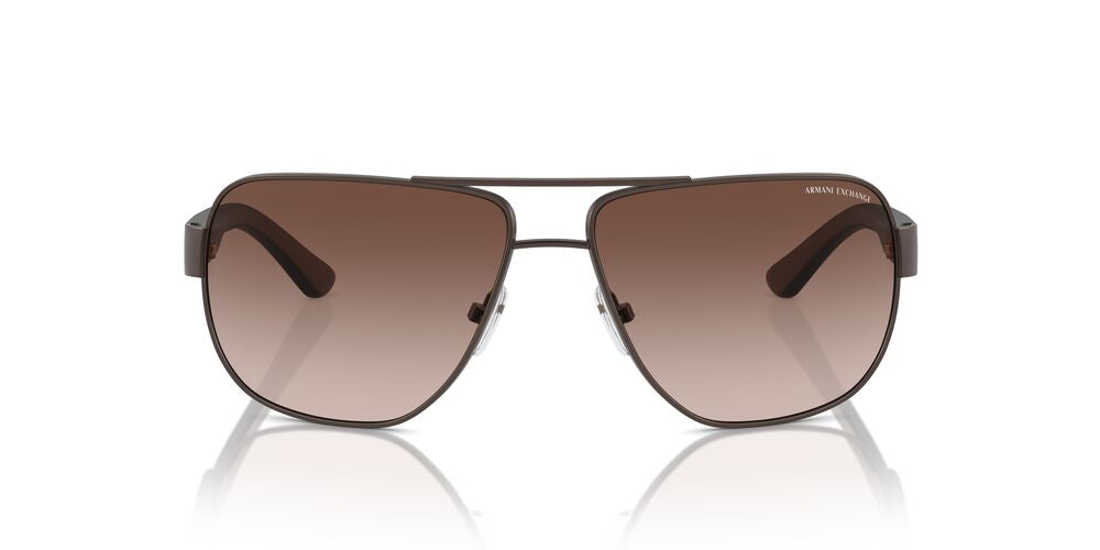 Anteojos De Sol Armani Exchange AX2012S Gris/Café