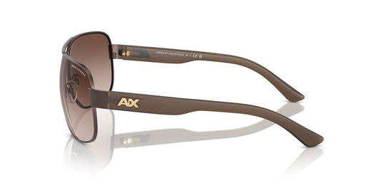 Anteojos De Sol Armani Exchange AX2012S Gris/Café