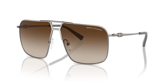 Anteojos De Sol Armani Exchange AX2050S Café/Gris
