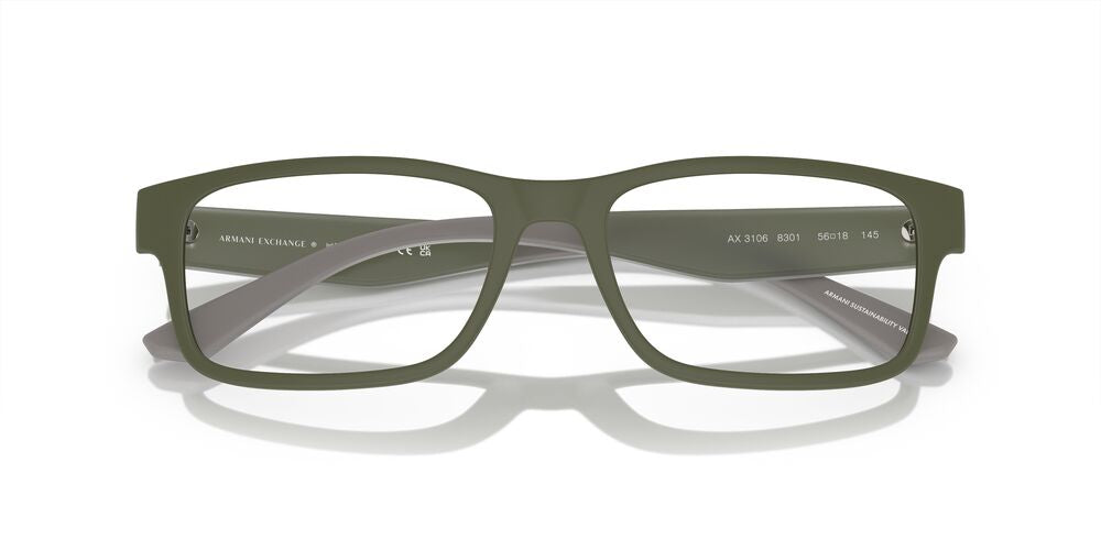 Anteojos Ópticos Armani Exchange AX3106 Verde
