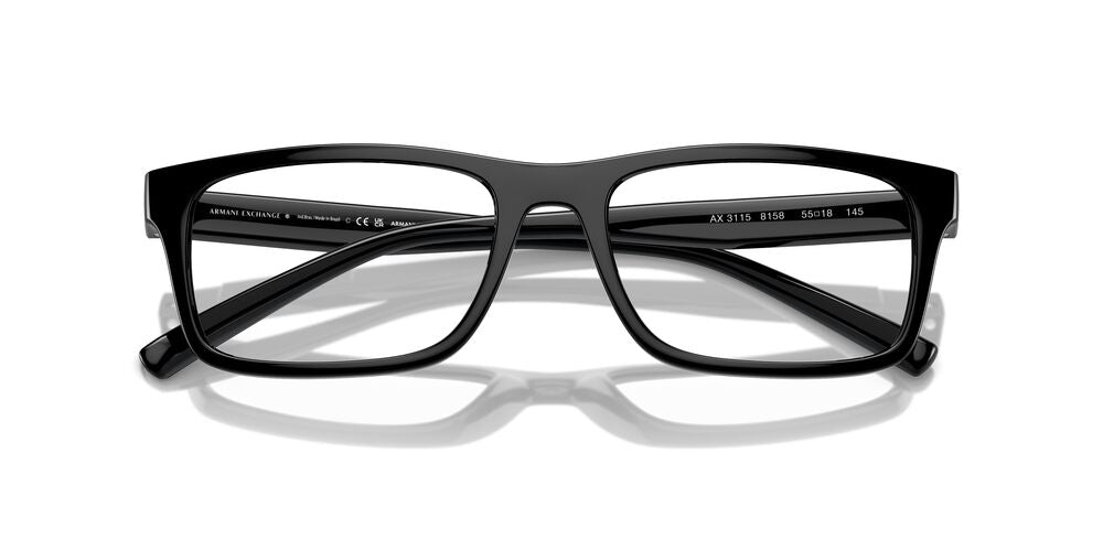 Anteojos Ópticos Armani Exchange AX3115 Negro