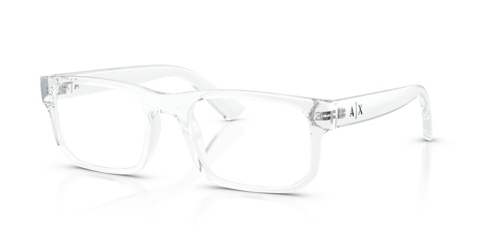 Anteojos Ópticos Armani Exchange AX3135 Shiny Crystal Trasparente
