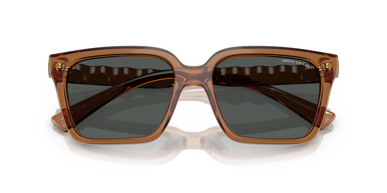 Anteojos De Sol Armani Exchange AX4147S Gris/Café