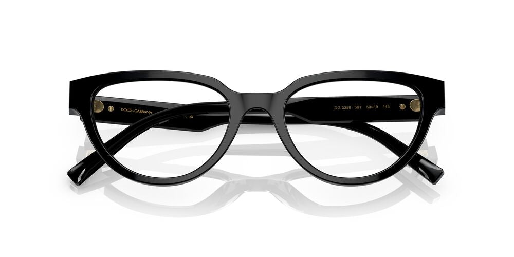 Anteojos Ópticos Dolce & Gabbana DG3358 Negro