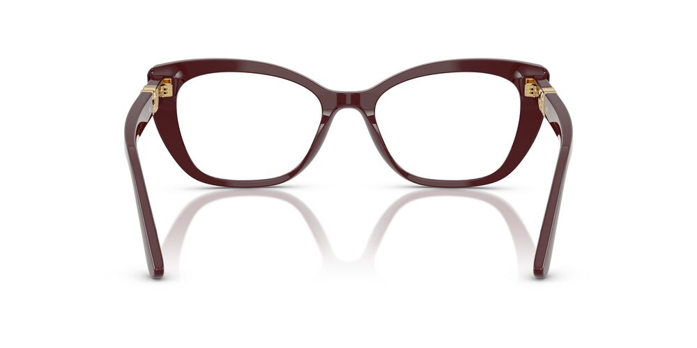 Anteojos Ópticos Dolce & Gabbana DG3398 Burdeo