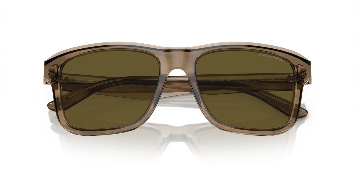 Anteojos De Sol Emporio Armani EA4208 Café/Verde