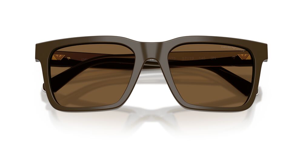 Anteojos De Sol Emporio Armani EA4262U Shiny Brown Brown Café/Café