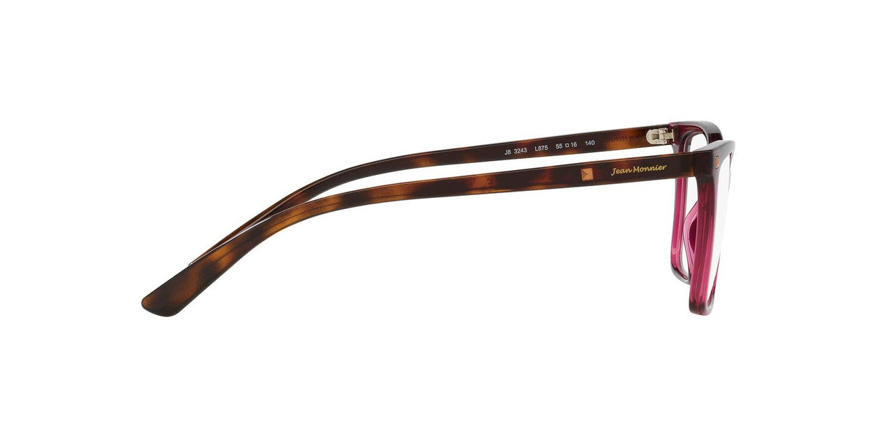 Anteojos Ópticos Jean Monnier J83243 Burdeo