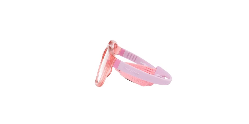 Anteojos Ópticos Miraflex MF4032 Translucent Pink Rosa