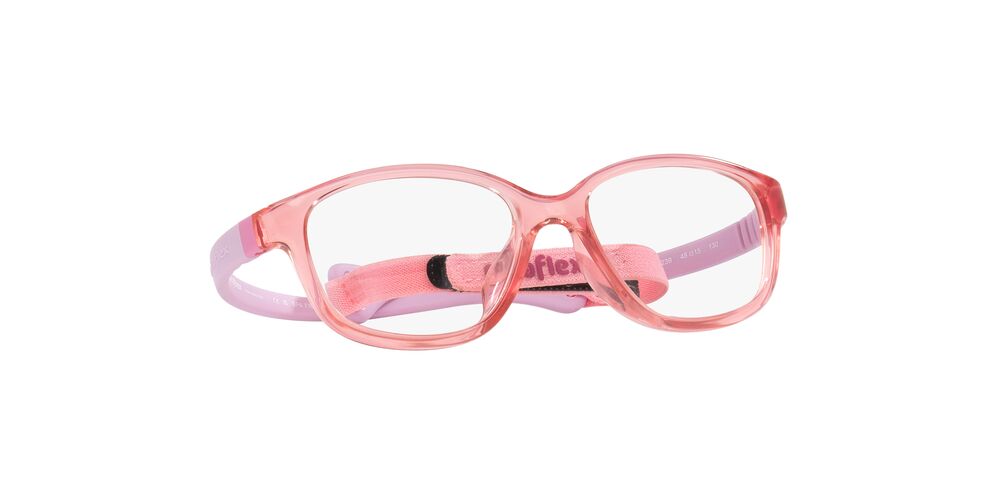 Anteojos Ópticos Miraflex MF4032 Translucent Pink Rosa