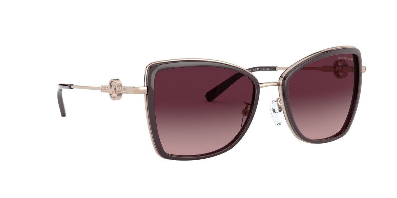 Anteojos De Sol Michael Kors MK1067B Corsica Burdeos/Dorado