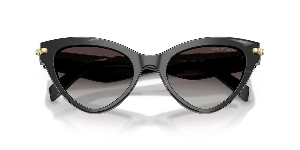 Anteojos De Sol Michael Kors MK2259U Roanoke Black Horn Light Grey Gradient