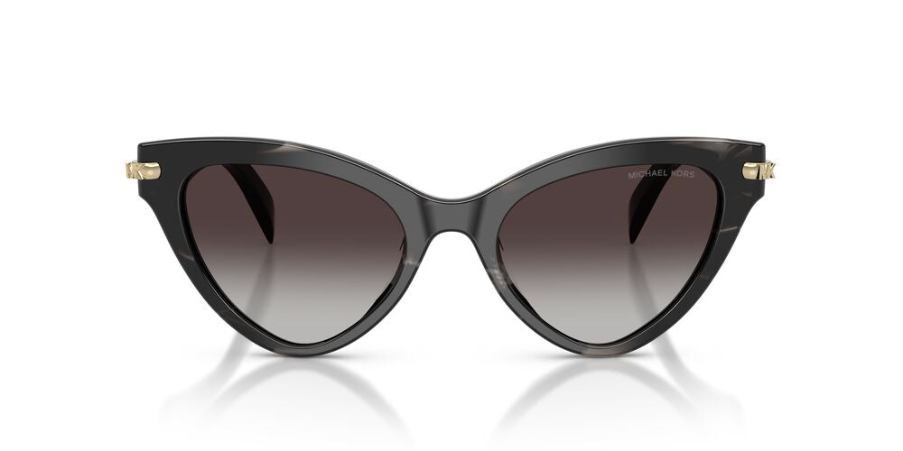 Anteojos De Sol Michael Kors MK2259U Roanoke Black Horn Light Grey Gradient