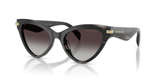 Anteojos De Sol Michael Kors MK2259U Roanoke Black Horn Light Grey Gradient