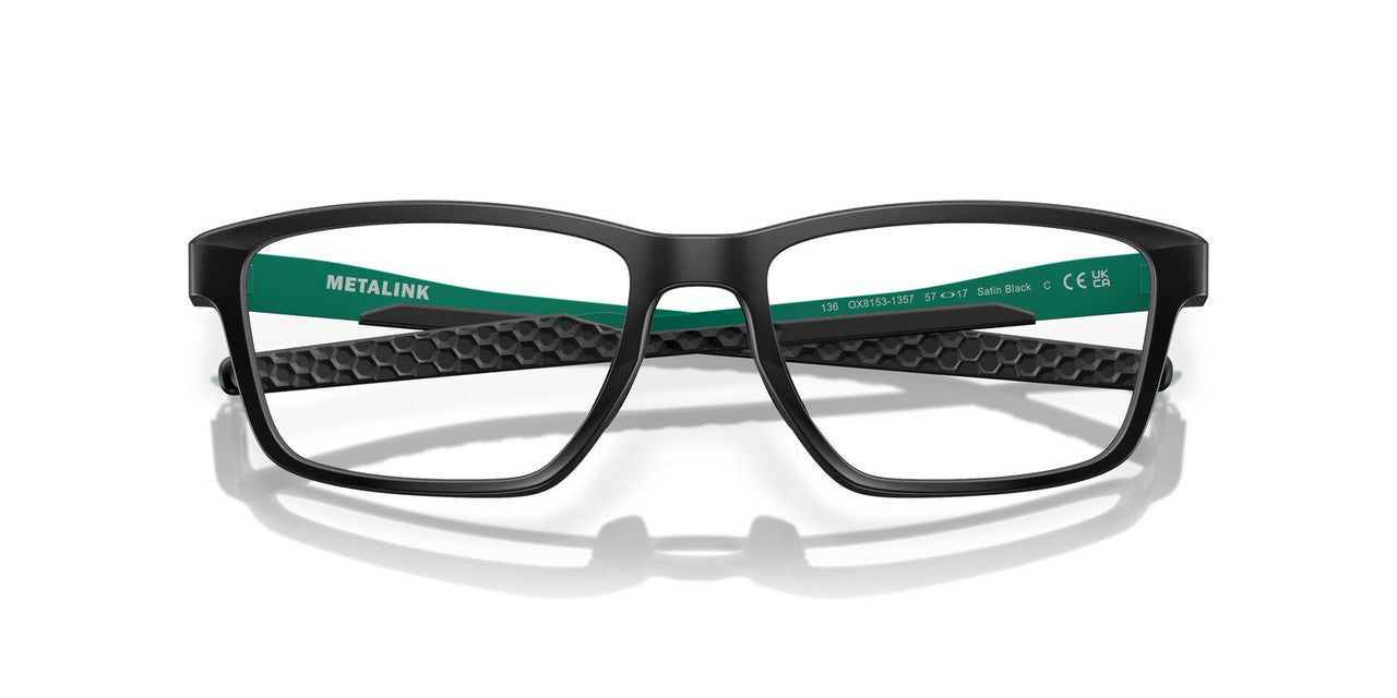 Anteojos Ópticos Oakley OX8153 Metalink Negro