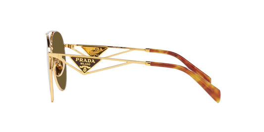 Anteojos De Sol Prada PR 73ZS Café/Dorado