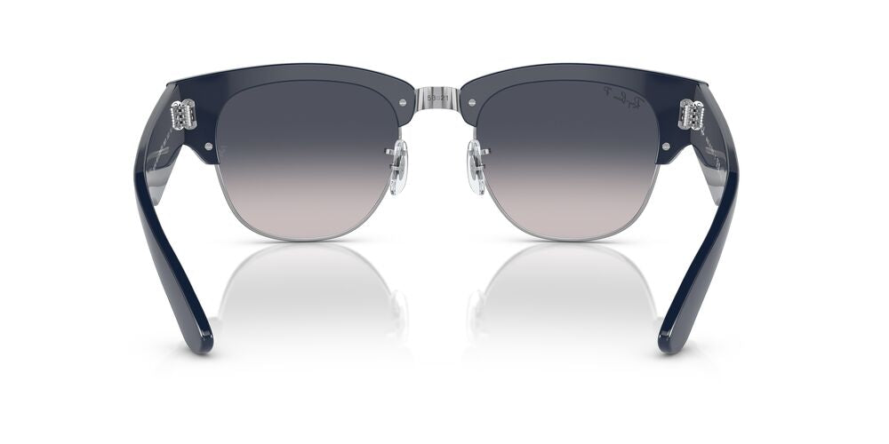 Anteojos De Sol Ray-Ban RB0316S Mega Clubmaster Azul/Azul
