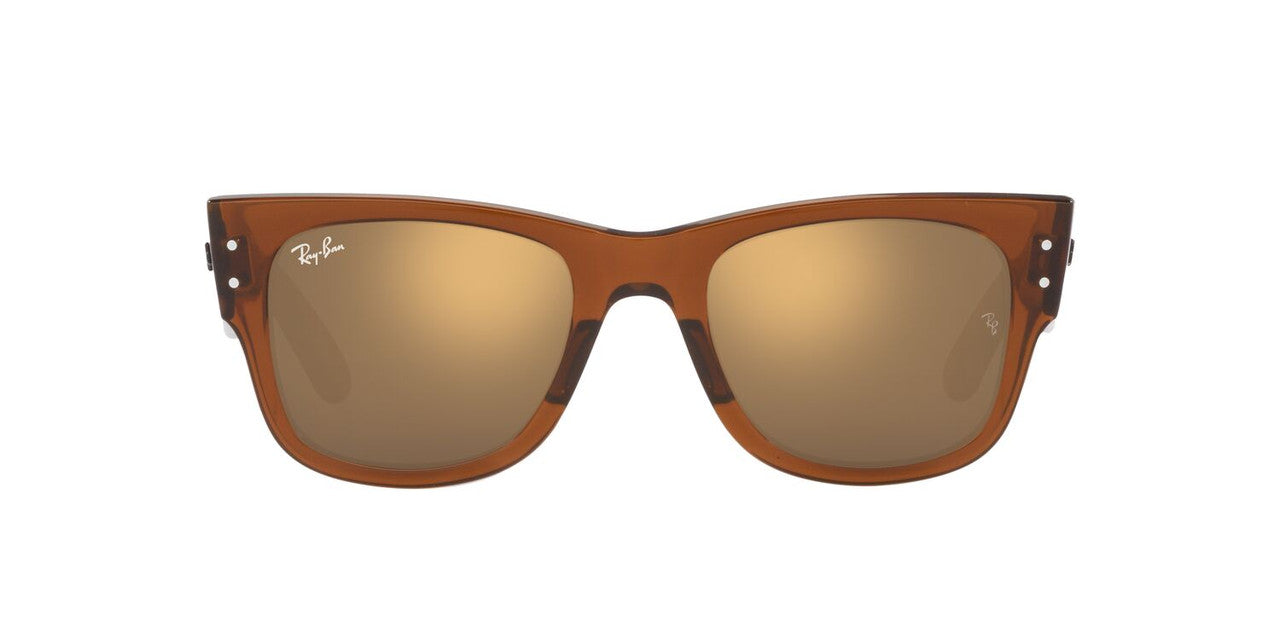 Anteojos De Sol Ray-Ban RB0840S Mega Wayfarer Café/Café