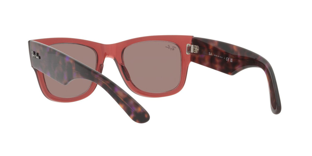 Anteojos De Sol Ray-Ban RB0840S Mega Wayfarer Café/Rosa