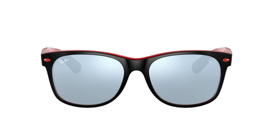 Anteojos De Sol Ray-Ban RB2132M New Wayfarer Plata/Negro