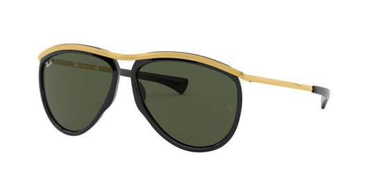 Anteojos De Sol Ray-Ban RB2219 Olympian Aviator Verde/Negro
