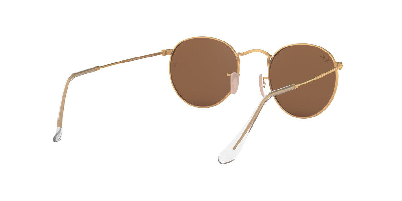 Anteojos De Sol Ray-Ban RB3447 Round Metal Rosa/Dorado