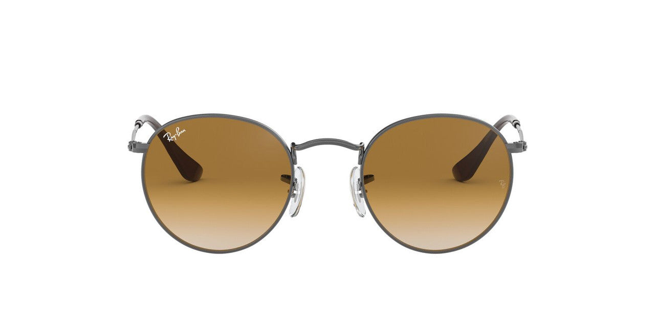 Anteojos De Sol Ray-Ban RB3447 Round Metal Plata/Gris