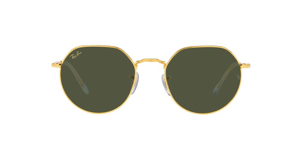 Anteojos De Sol Ray-Ban RB3565 Jack Verde/Dorado