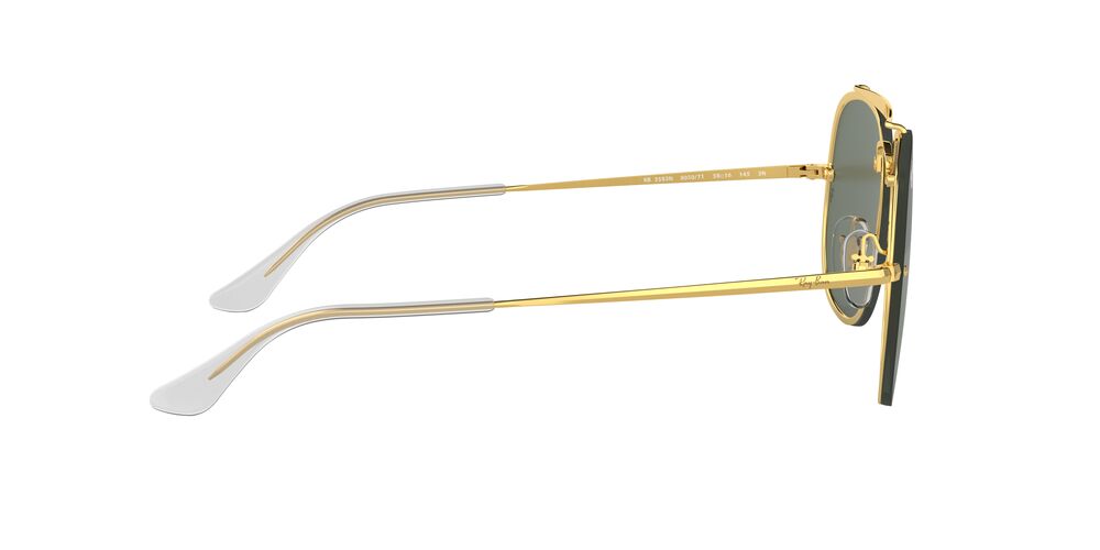 Anteojos De Sol Ray-Ban RB3583N Blaze The General Verde/Dorado