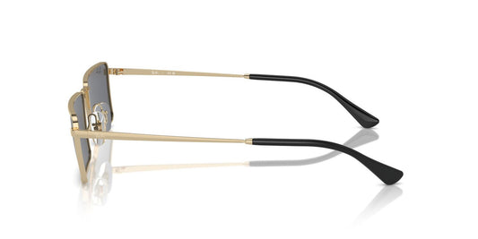 Anteojos De Sol Ray-Ban RB3741 Emy Gris/Dorado