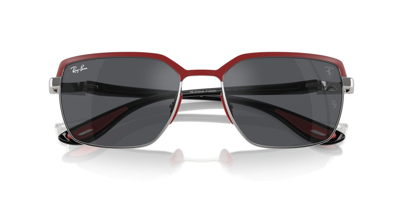 Anteojos De Sol Ray-Ban RB3743M Gris/Rojo