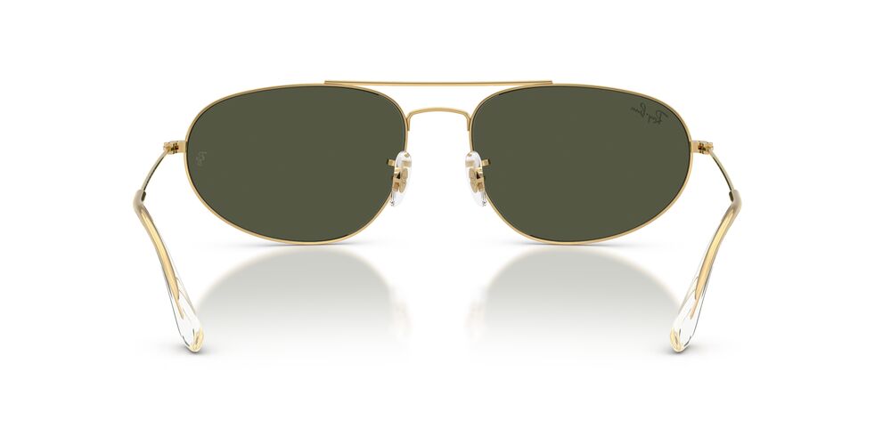 Anteojos De Sol Ray-Ban RB3945 Oro Legend Green Verde/Dorado