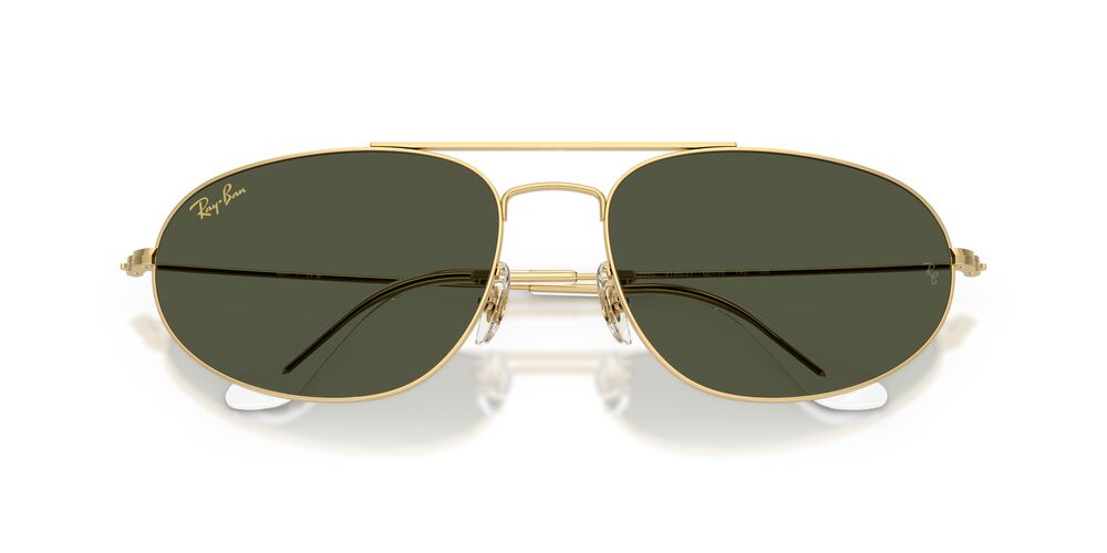 Anteojos De Sol Ray-Ban RB3945 Oro Legend Green Verde/Dorado