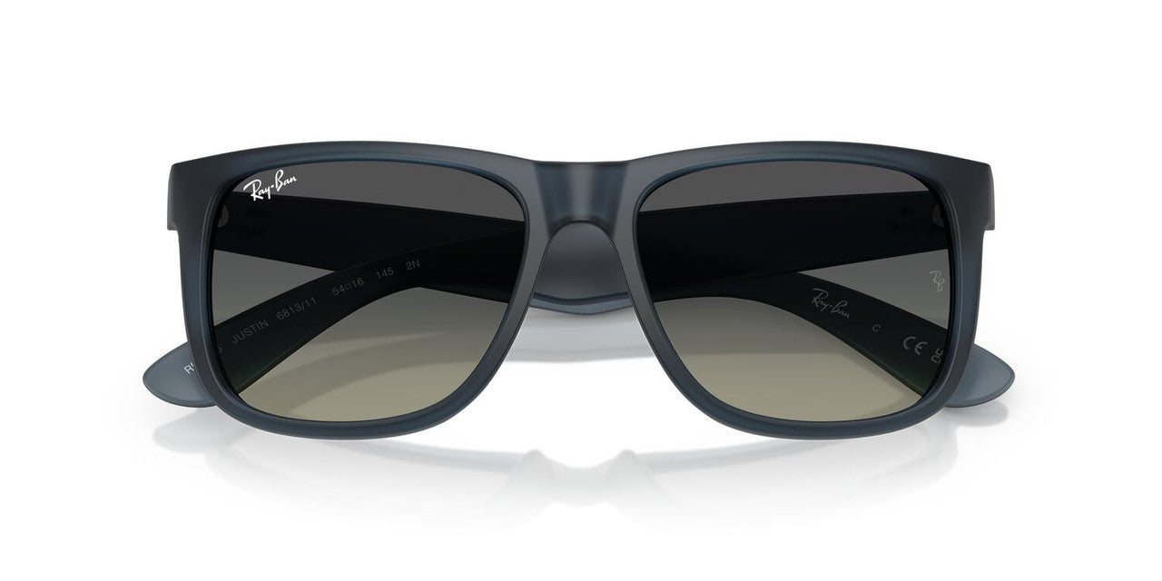 Anteojos De Sol Ray-Ban RB4165 Justin Gris/Azul