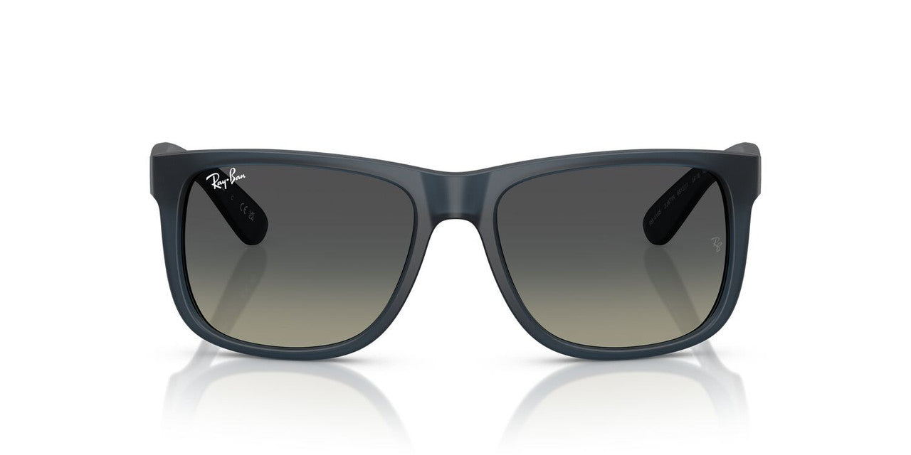 Anteojos De Sol Ray-Ban RB4165 Justin Gris/Azul – Ópticas GMO