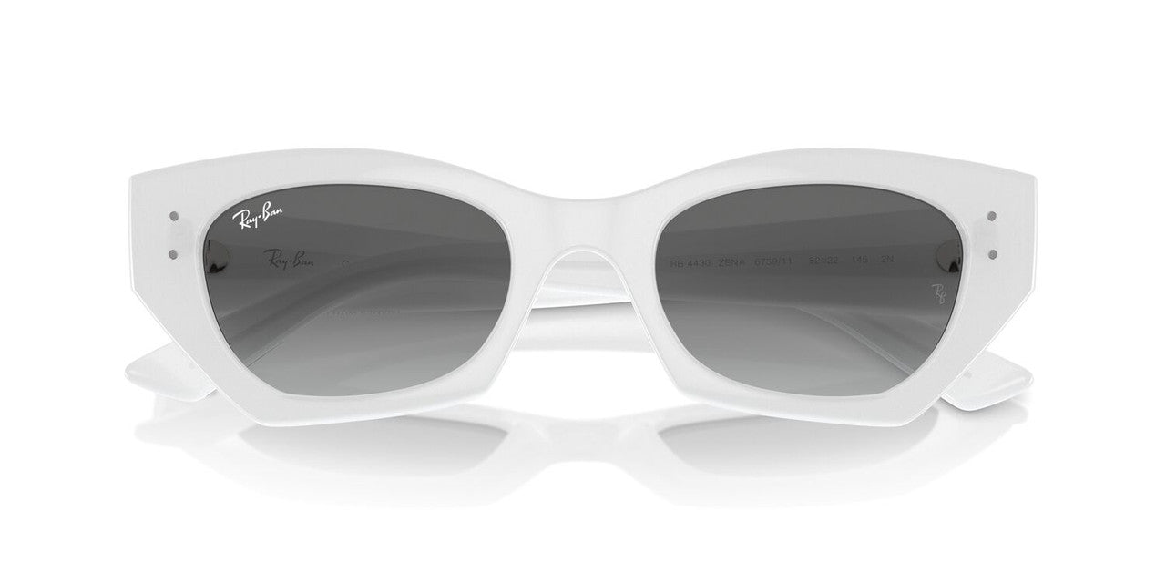 Anteojos De Sol Ray-Ban RB4430 Zena Gris/Blanco