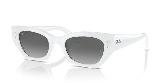 Anteojos De Sol Ray-Ban RB4430 Zena Gris/Blanco