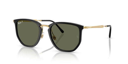 Anteojos De Sol Ray-Ban RB4451 Black Polar Green Verde/Negro