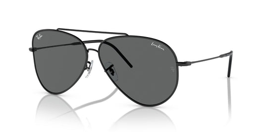 Anteojos De Sol Ray-Ban RBR0101S Aviator Reverse Gris/Negro