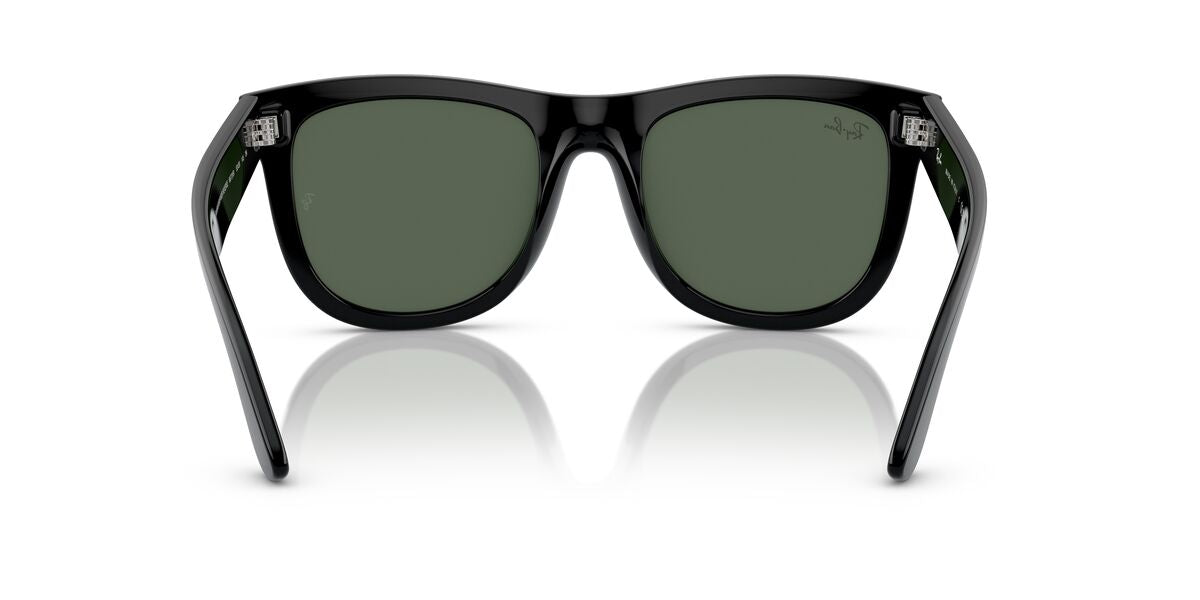 Anteojos De Sol Ray-Ban RBR0502S Wayfarer Reverse Verde/Negro