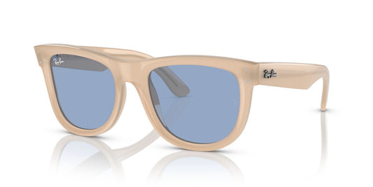 Anteojos De Sol Ray-Ban RBR0502S Wayfarer Reverse Celeste/Beige