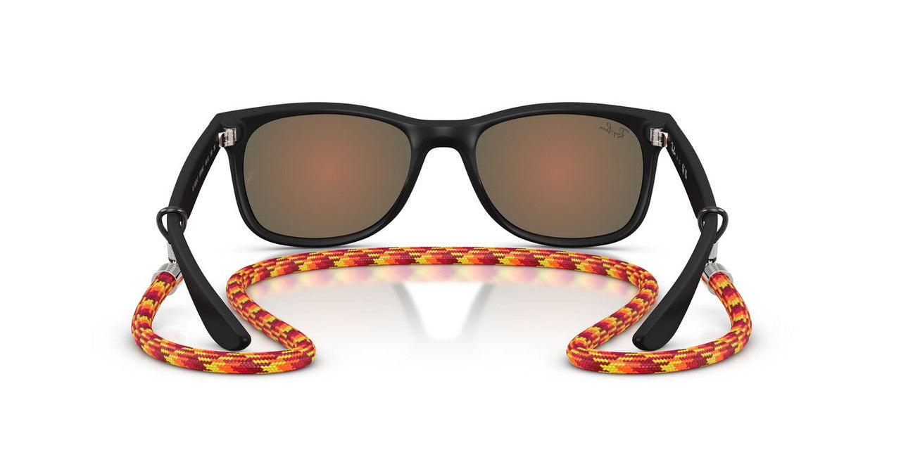 Anteojos De Sol Ray-Ban RJ9052S Junior New Wayfarer Naranja/Negro