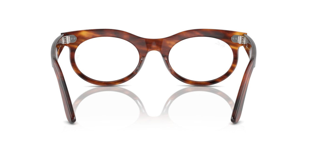 Anteojos Ópticos Ray-Ban RX2242V Wayfarer Oval Havana