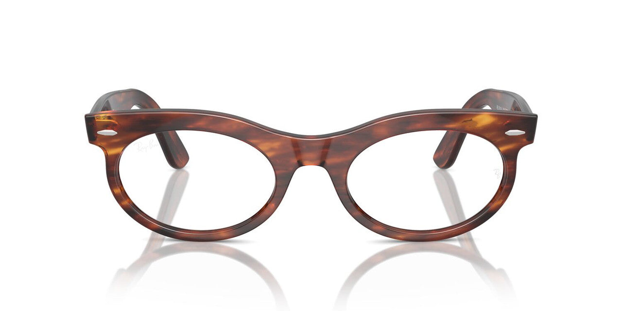 Anteojos Ópticos Ray-Ban RX2242V Wayfarer Oval Havana