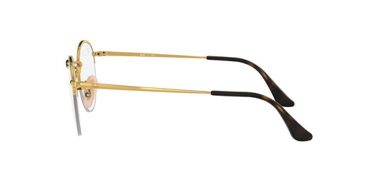 Anteojos Ópticos Ray-Ban RX3947V Round Gaze Dorado