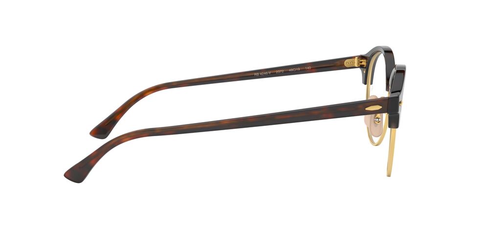 Anteojos Ópticos Ray-Ban RX4246V Clubround Havana