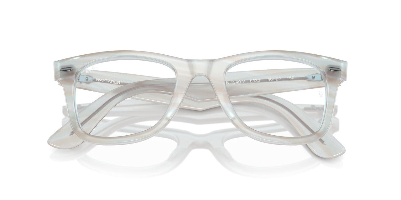 Anteojos Ópticos Ray-Ban 0RX4340V Wayfarer Ease Azul