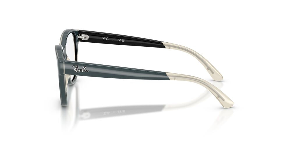Anteojos Ópticos Ray-Ban RY1950 Black With Transparent Natur Negro